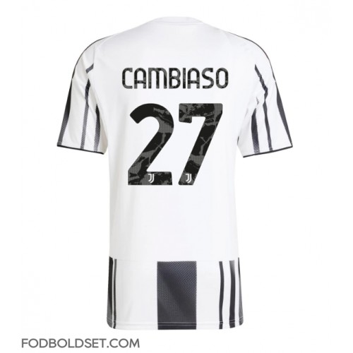 Juventus Andrea Cambiaso #27 Hjemmebanetrøje 2025-26 Kortærmet